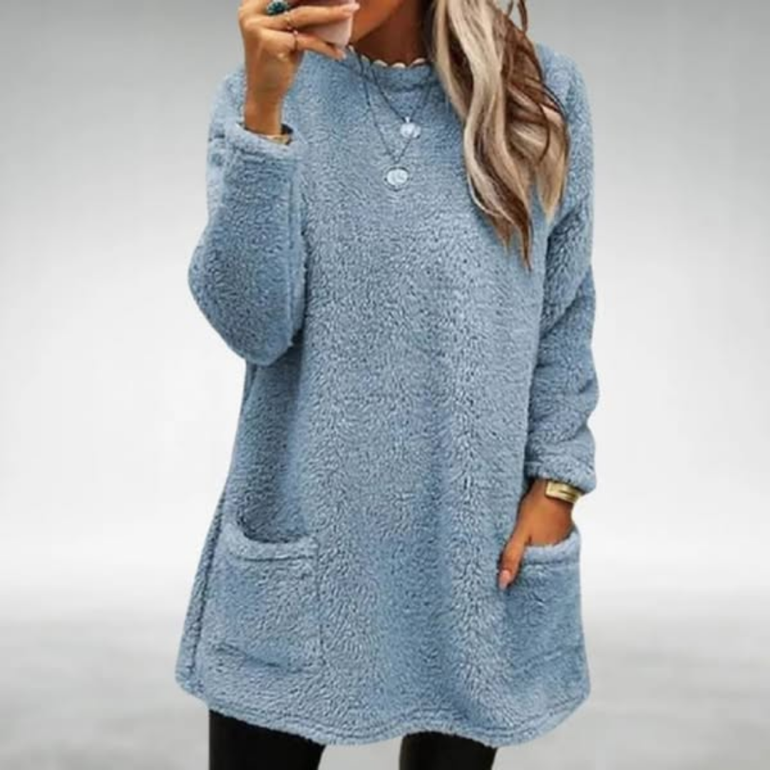 Winter Soft Plush Jumper Women