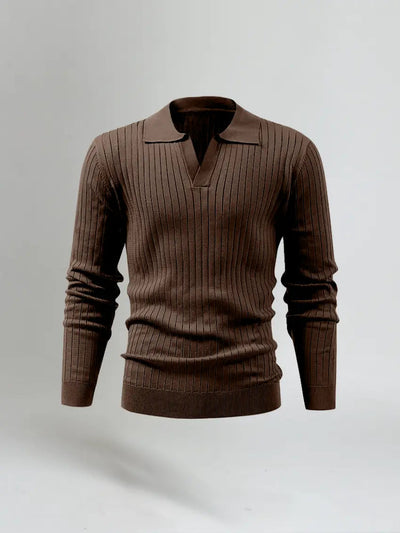 Old Money Long Sleeve Polo