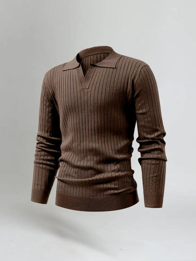 Old Money Long Sleeve Polo