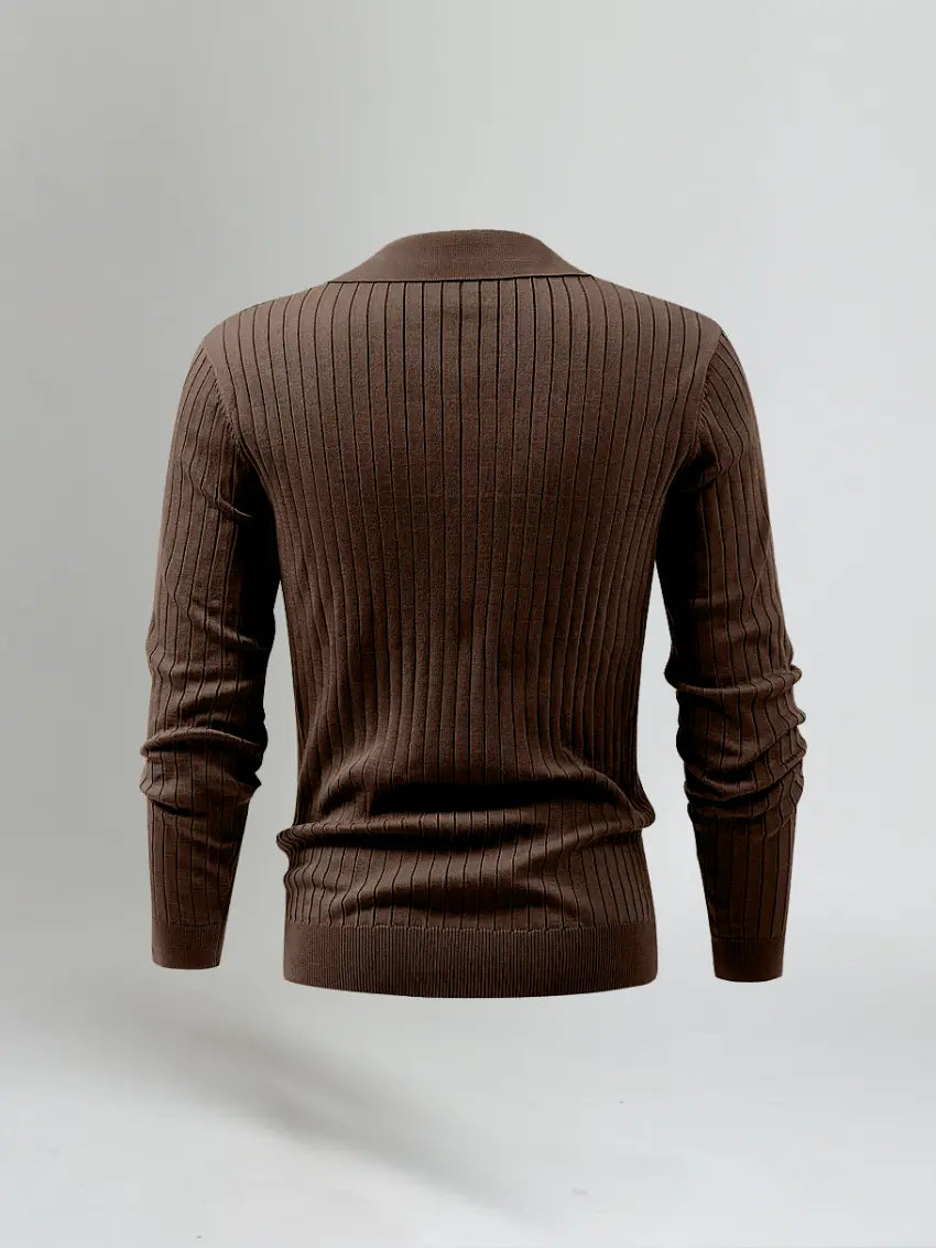 Old Money Long Sleeve Polo