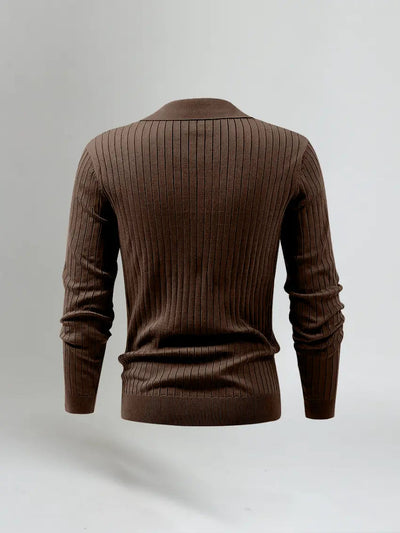Old Money Long Sleeve Polo