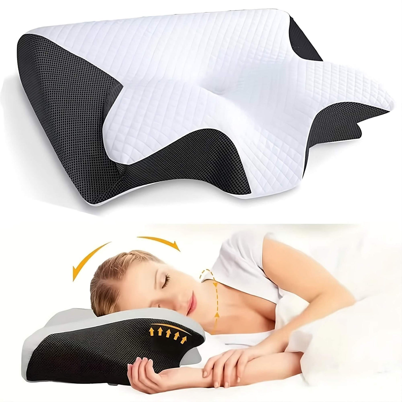 Ergonomic Orthopedic Neck Pillow
