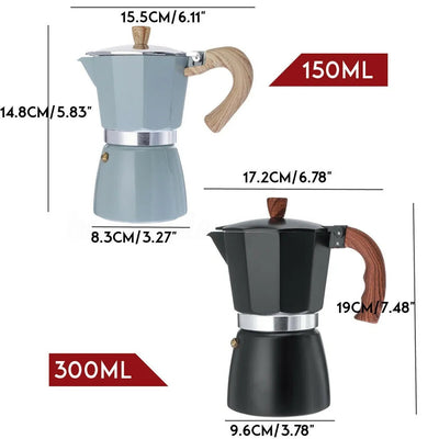Aluminium Stovetop Coffee Maker