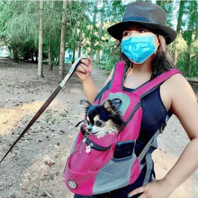 Adjustable Pet Travel Backpack Carrier
