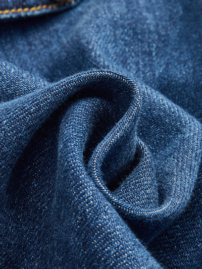 Belted Women's Denim Dress