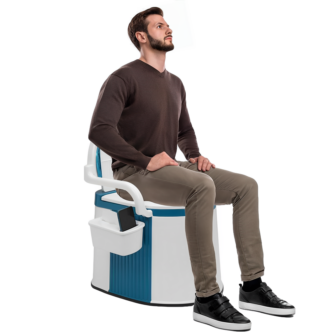 Portable Toilet for Indoor Outdoor Use