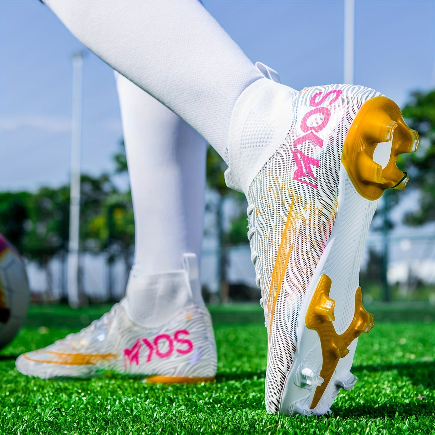 Football Boots with Grip