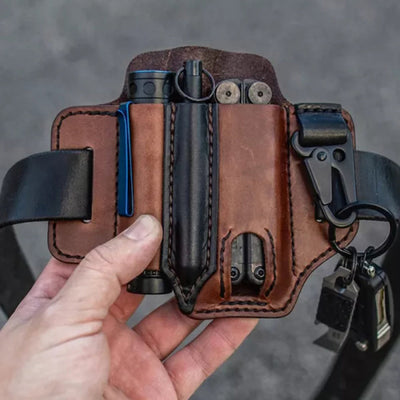 ProtectPro Durable Leather Belt Holster