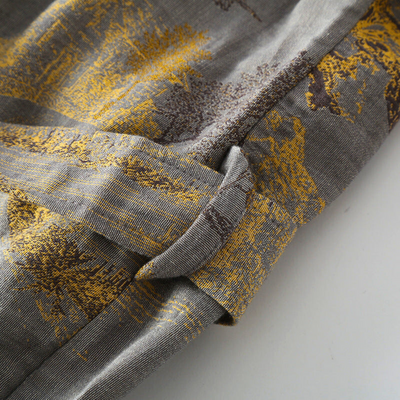 Pure Cotton Elegance Kimono Bathrobe