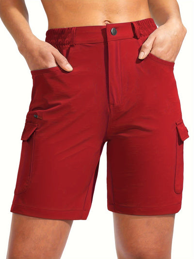 Quick-Dry Hiking Cargo Shorts Women