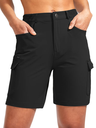 Quick-Dry Hiking Cargo Shorts Women
