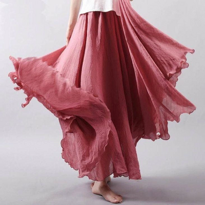 Elegant Flowing Stylish Women's Skirt