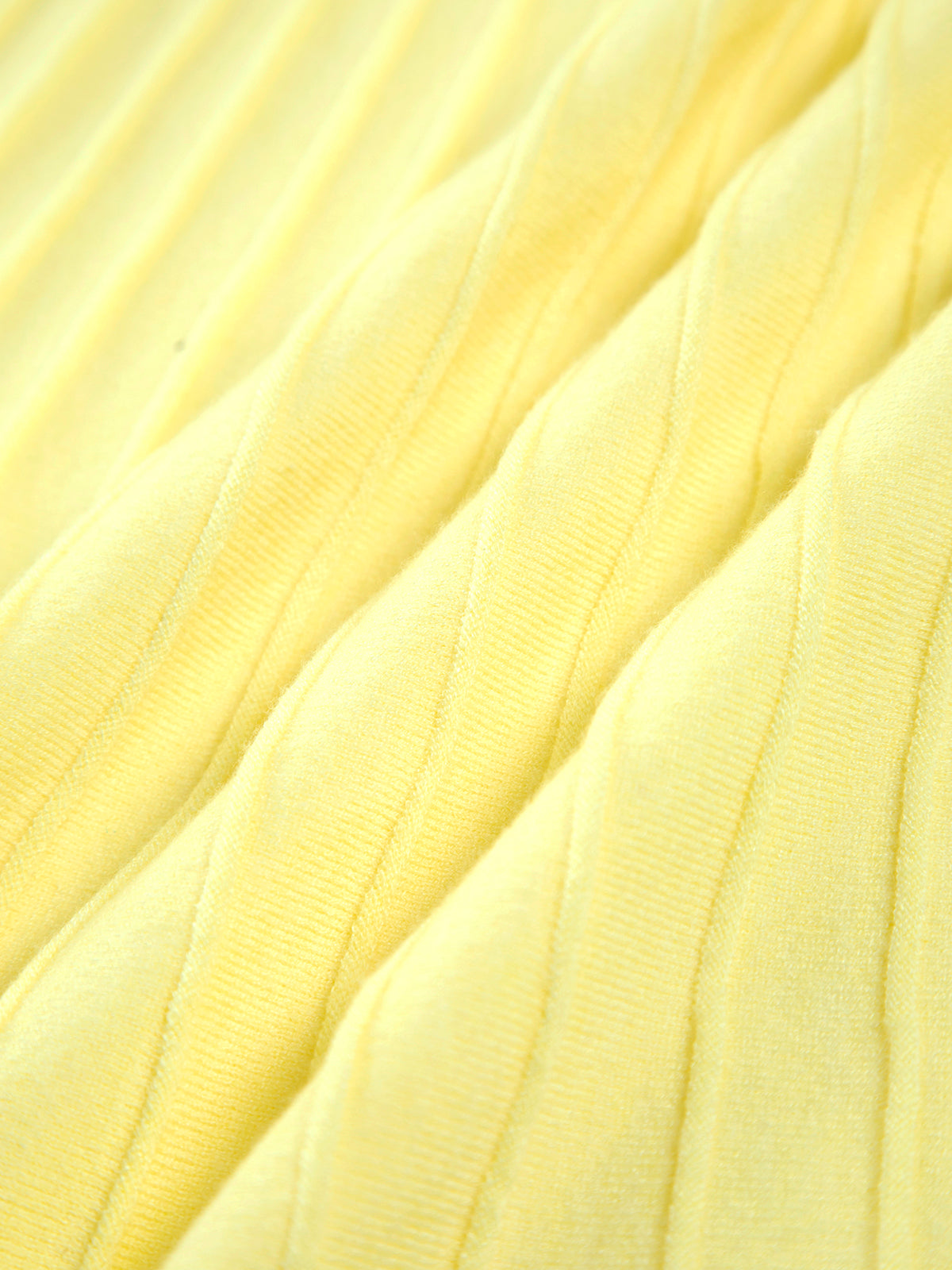 Pleated Knit Women's Midi Dress