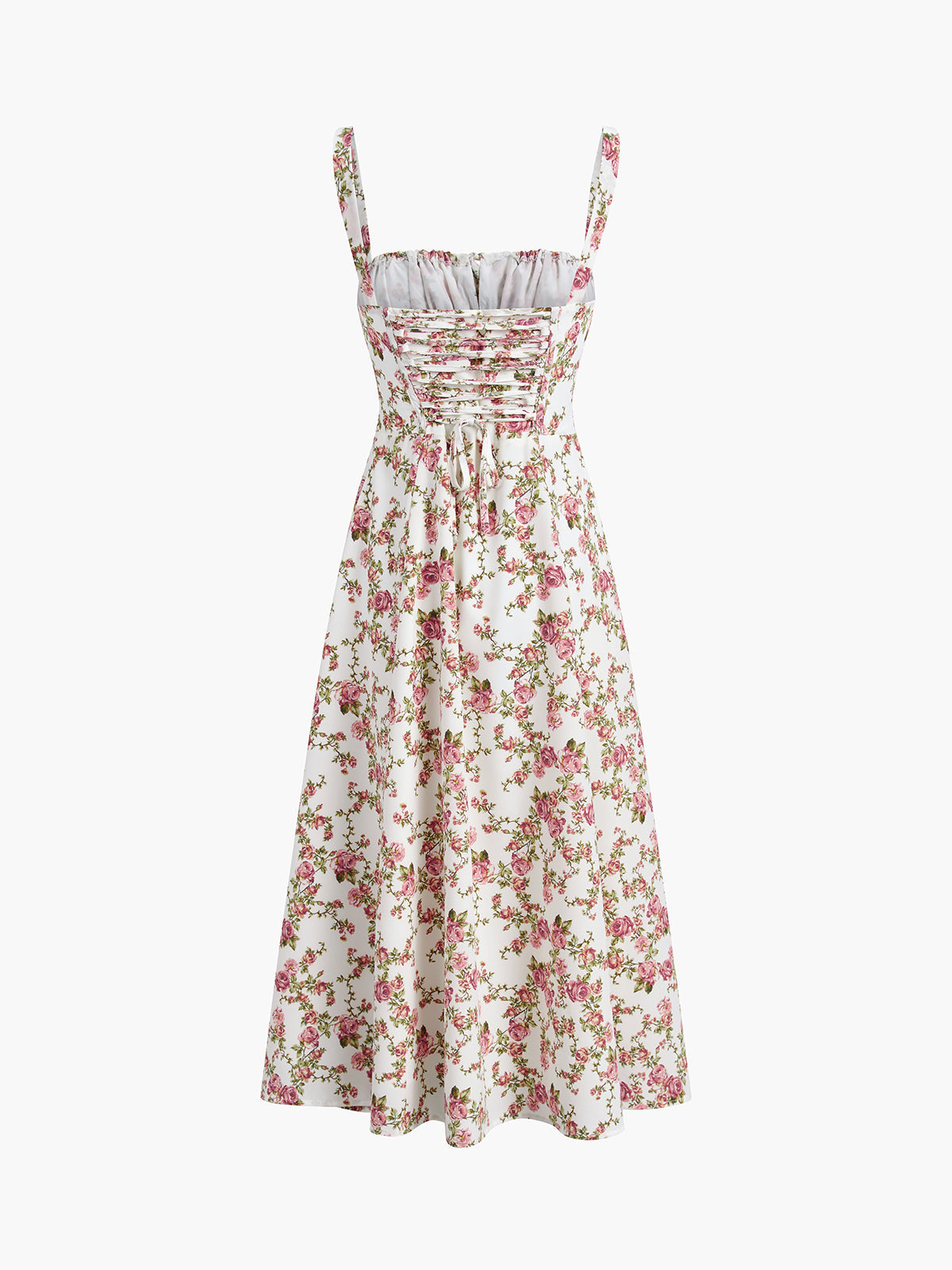 Floral Slit Women's Summer Dress