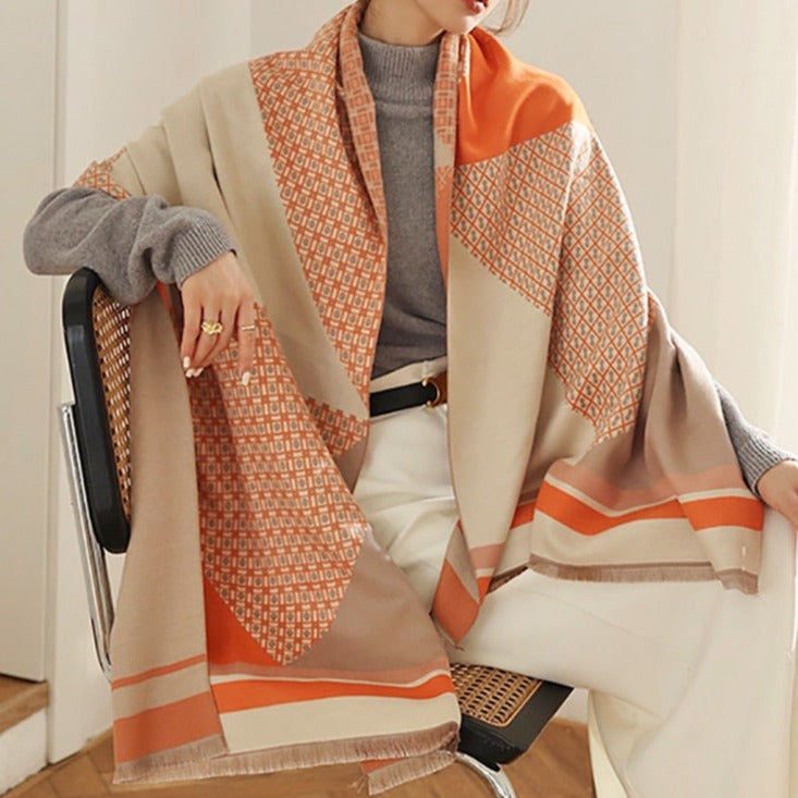 Unique Scarf with Beautiful Patterns