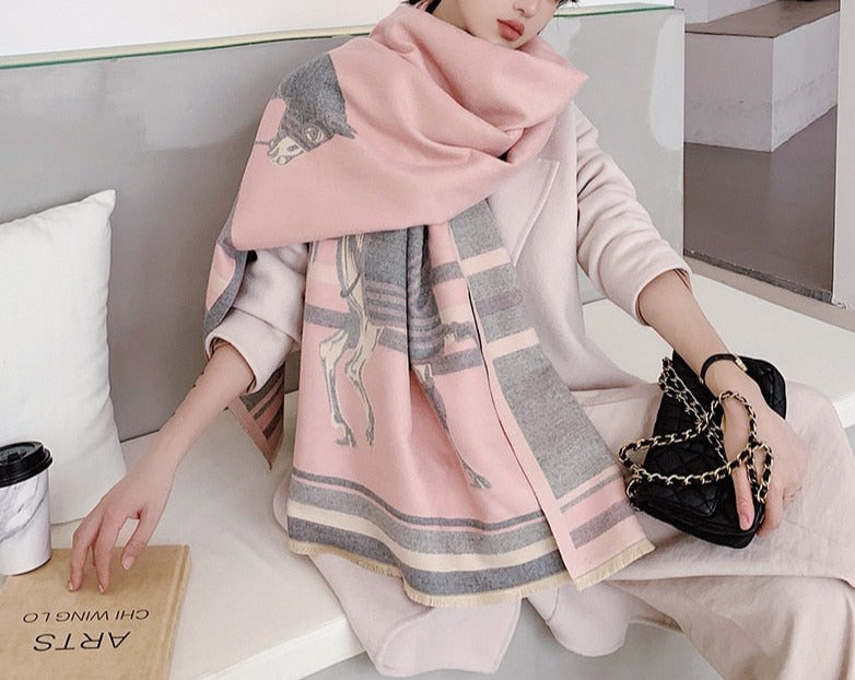 Unique Scarf with Beautiful Patterns