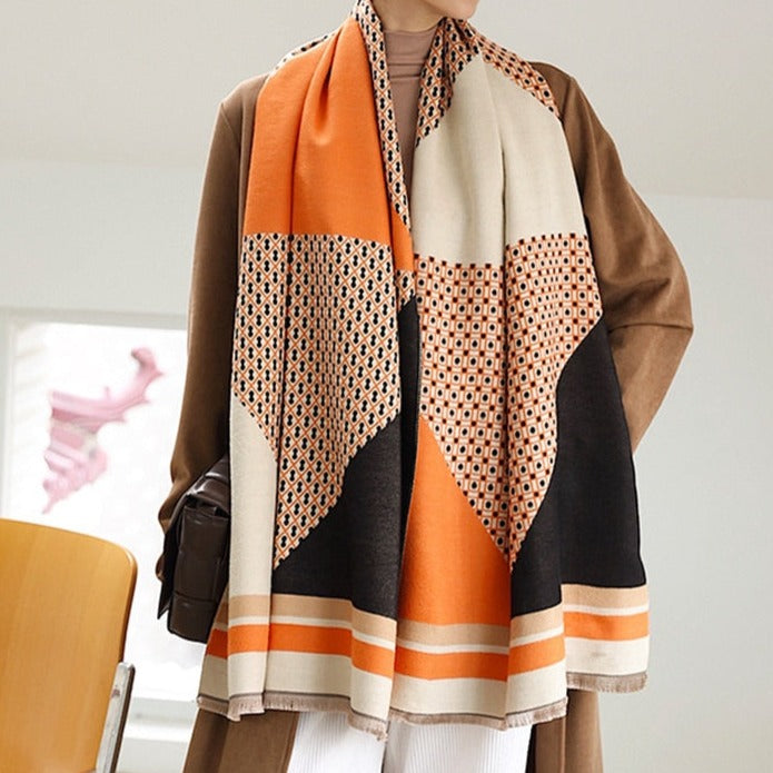 Unique Scarf with Beautiful Patterns