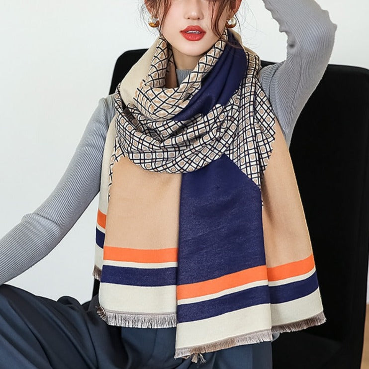 Unique Scarf with Beautiful Patterns