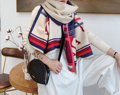 Unique Scarf with Beautiful Patterns