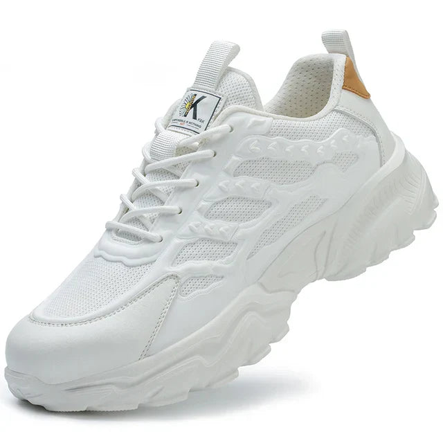 Lightweight Aussietactix safety sports shoes with non-slip soles and breathable material.