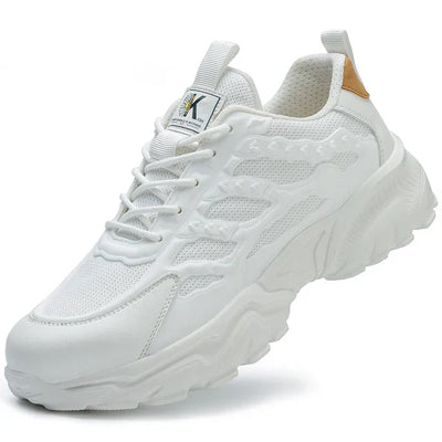 Lightweight Aussietactix safety sports shoes with non-slip soles and breathable material.