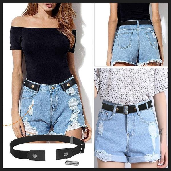 Adjustable No-Buckle Waist belts
