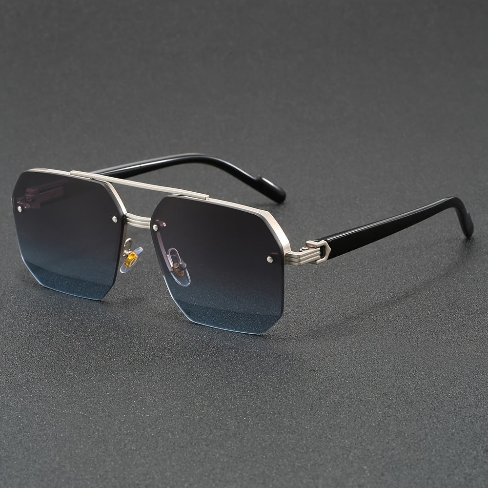 Stylish Semi Rimless Lightweight Glasses