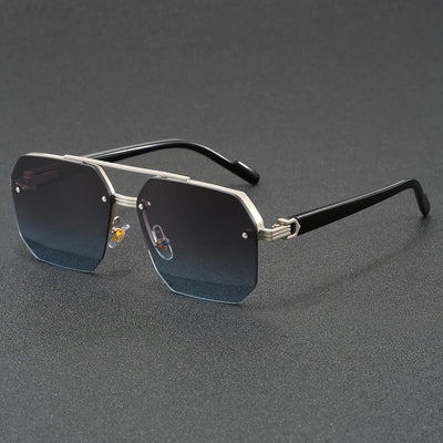 Stylish Semi Rimless Lightweight Glasses