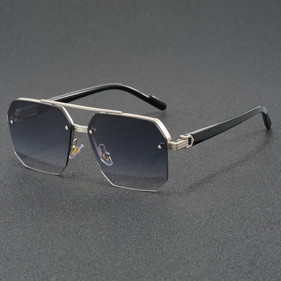 Stylish Semi Rimless Lightweight Glasses