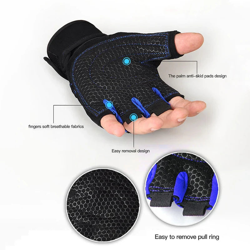 Anti-Slip Men's Bike Gloves