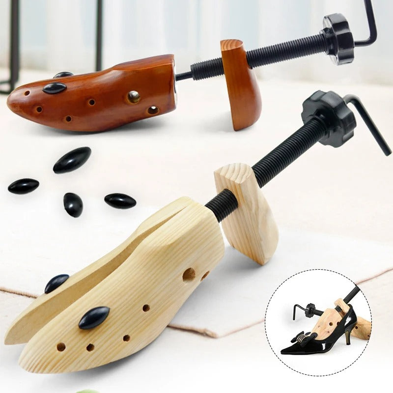ShoeFlexor Durable Wooden Shoe Stretcher