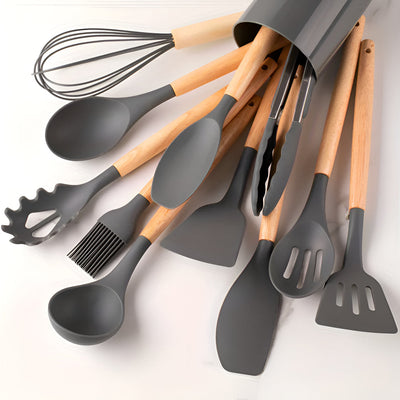 Silicone Cooking Utensils Set 12pcs