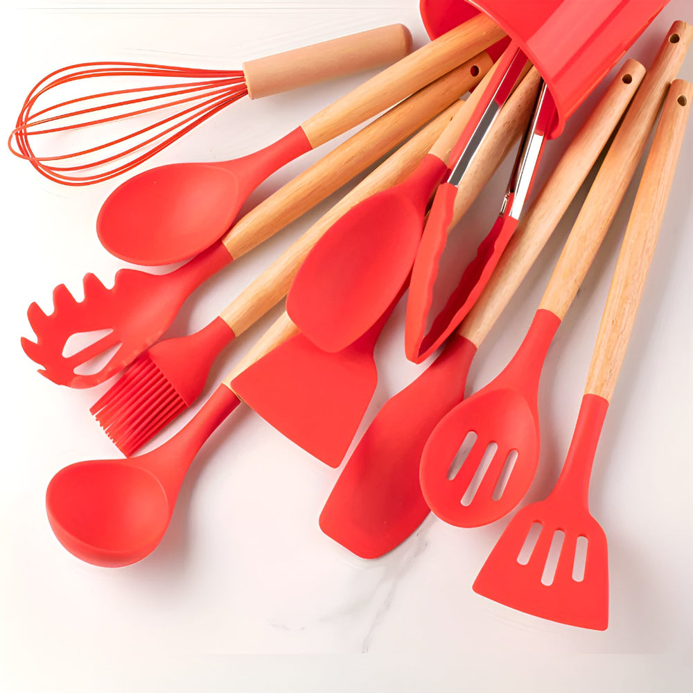 Silicone Cooking Utensils Set 12pcs