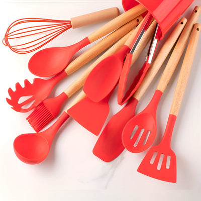 Silicone Cooking Utensils Set 12pcs