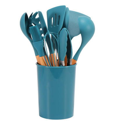 Silicone Cooking Utensils Set 12pcs
