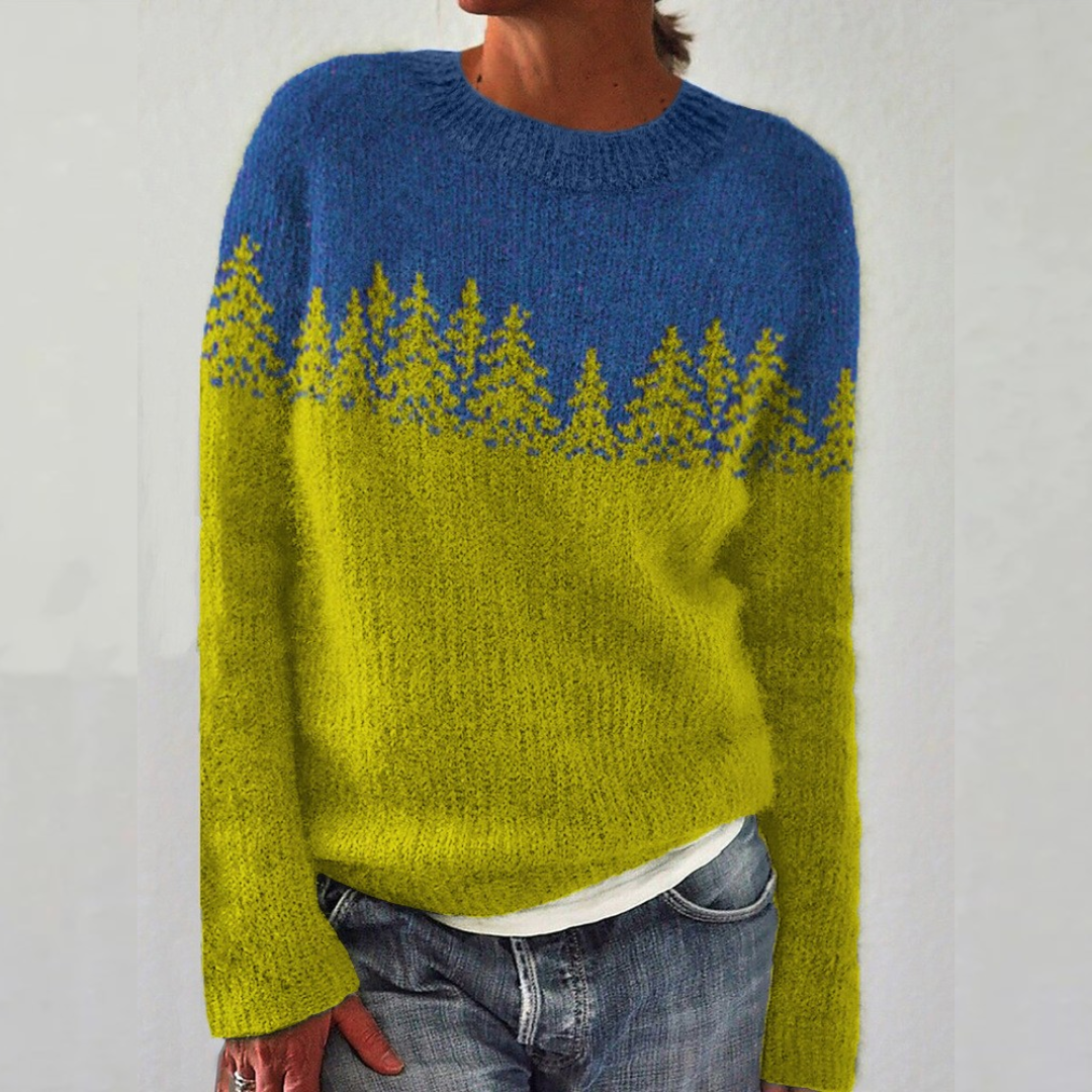 Winter Forest Knit Jumper Women