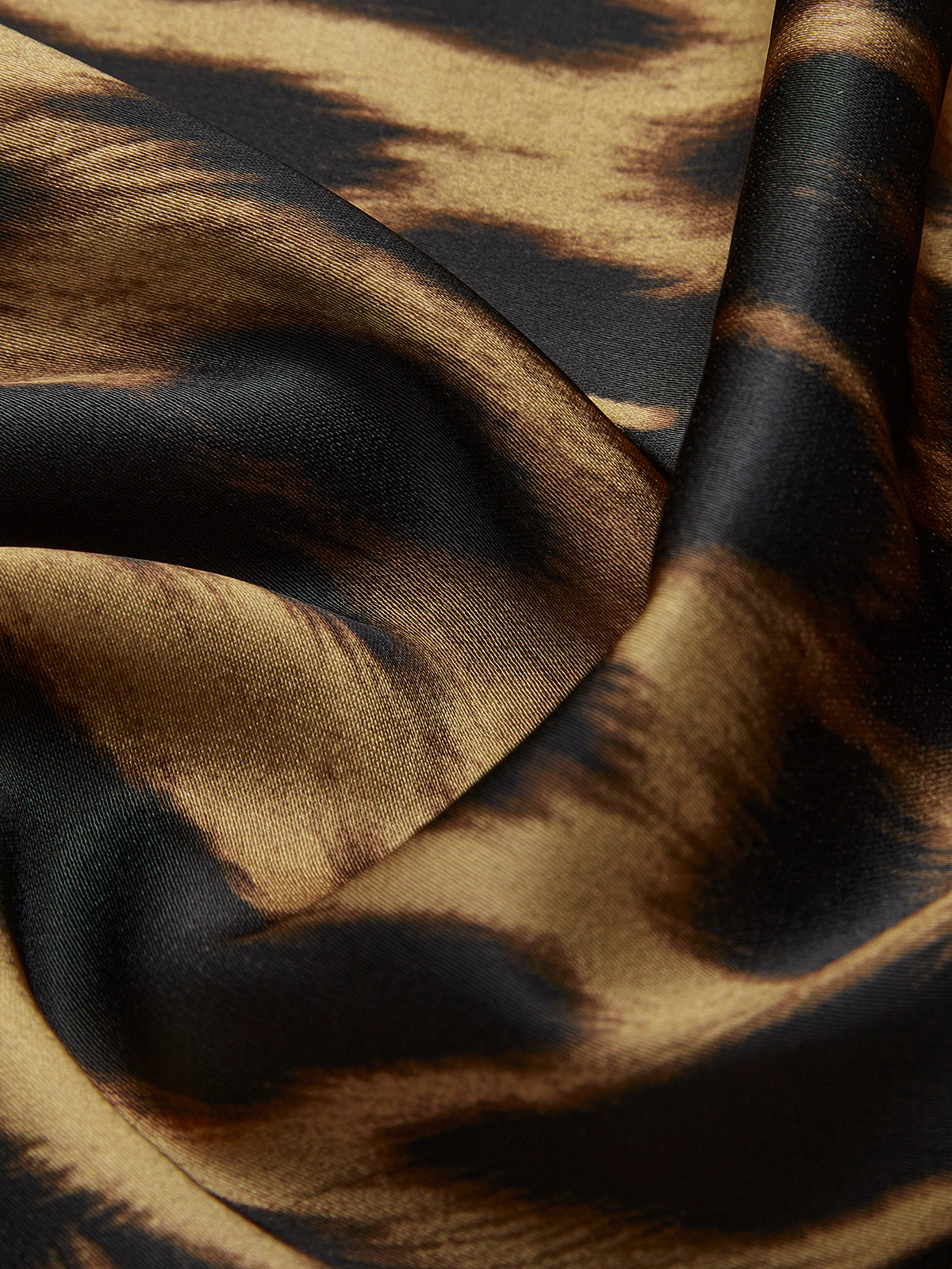 Leopard Print Women's Maxi Skirt