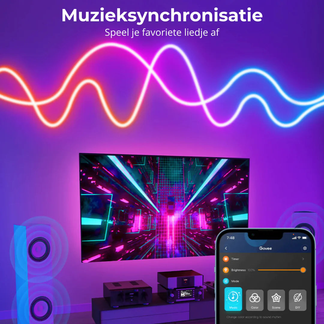 Smart App-Controlled Neon Strip