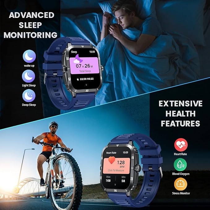 Waterproof Bluetooth Men's Smartwatch