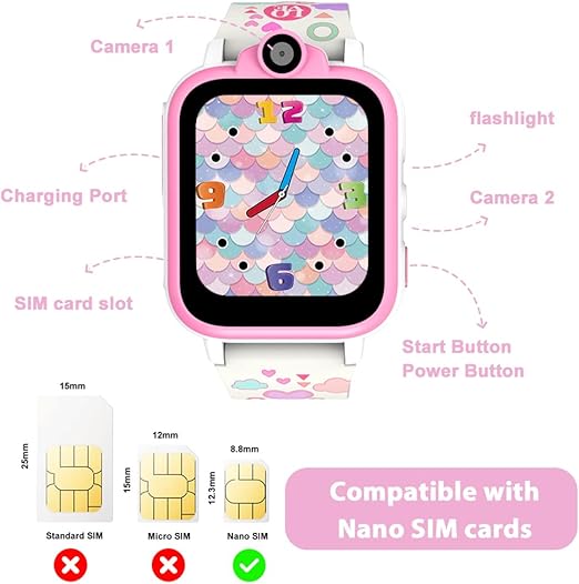 Chic Touchscreen Kid's Smartwatch