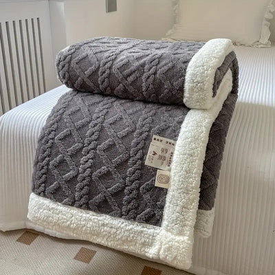 Ultimate Comfort Snuggle Sherpa Blanket