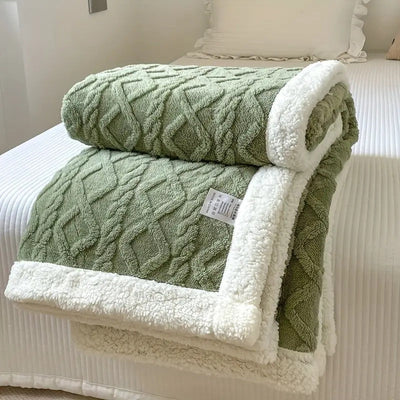 Ultimate Comfort Snuggle Sherpa Blanket