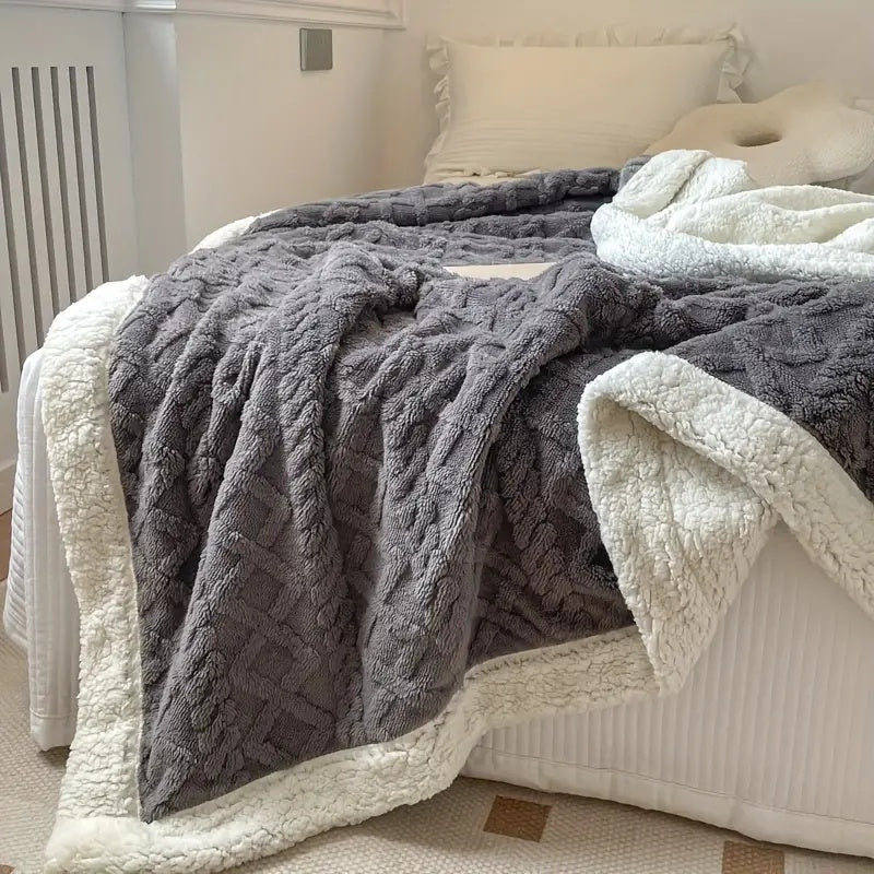 Ultimate Comfort Snuggle Sherpa Blanket