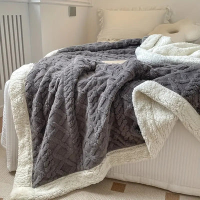 Ultimate Comfort Snuggle Sherpa Blanket
