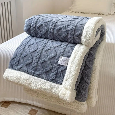 Ultimate Comfort Snuggle Sherpa Blanket