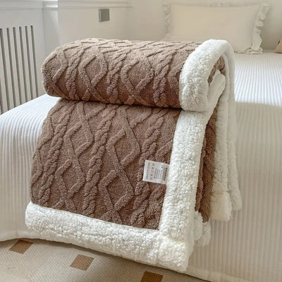 Ultimate Comfort Snuggle Sherpa Blanket