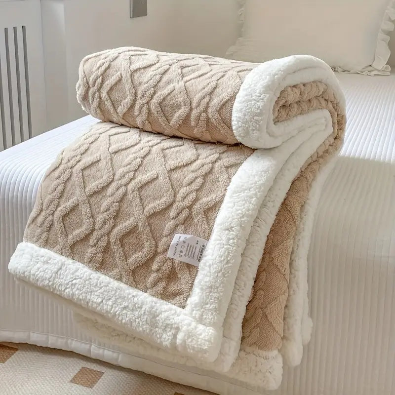 Ultimate Comfort Snuggle Sherpa Blanket