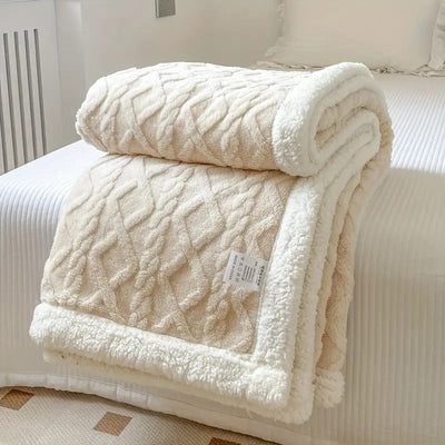 Ultimate Comfort Snuggle Sherpa Blanket