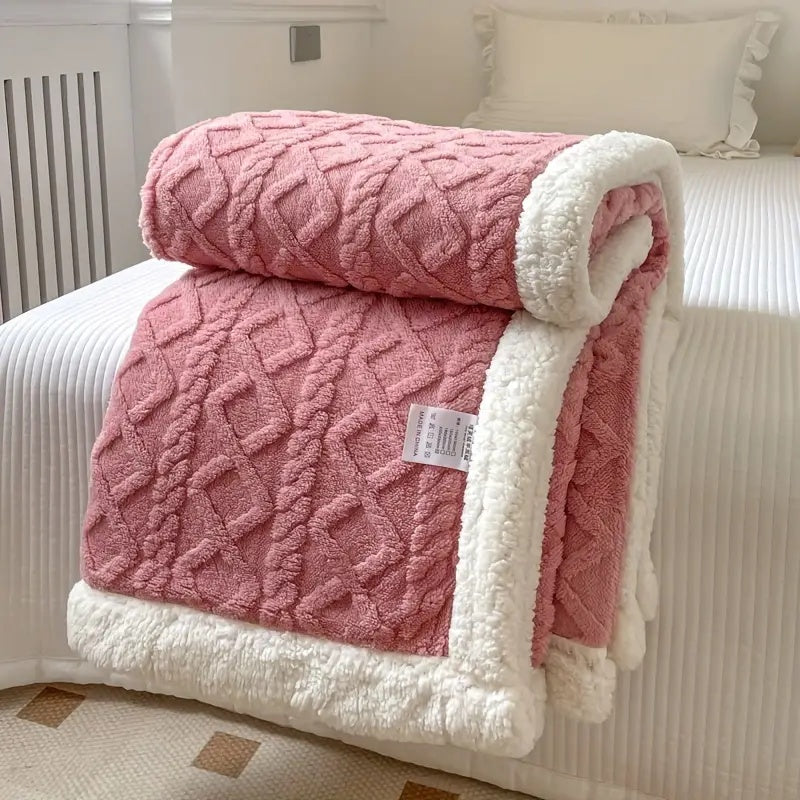 Ultimate Comfort Snuggle Sherpa Blanket