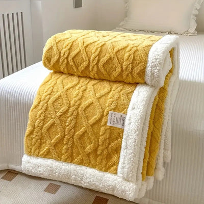 Ultimate Comfort Snuggle Sherpa Blanket